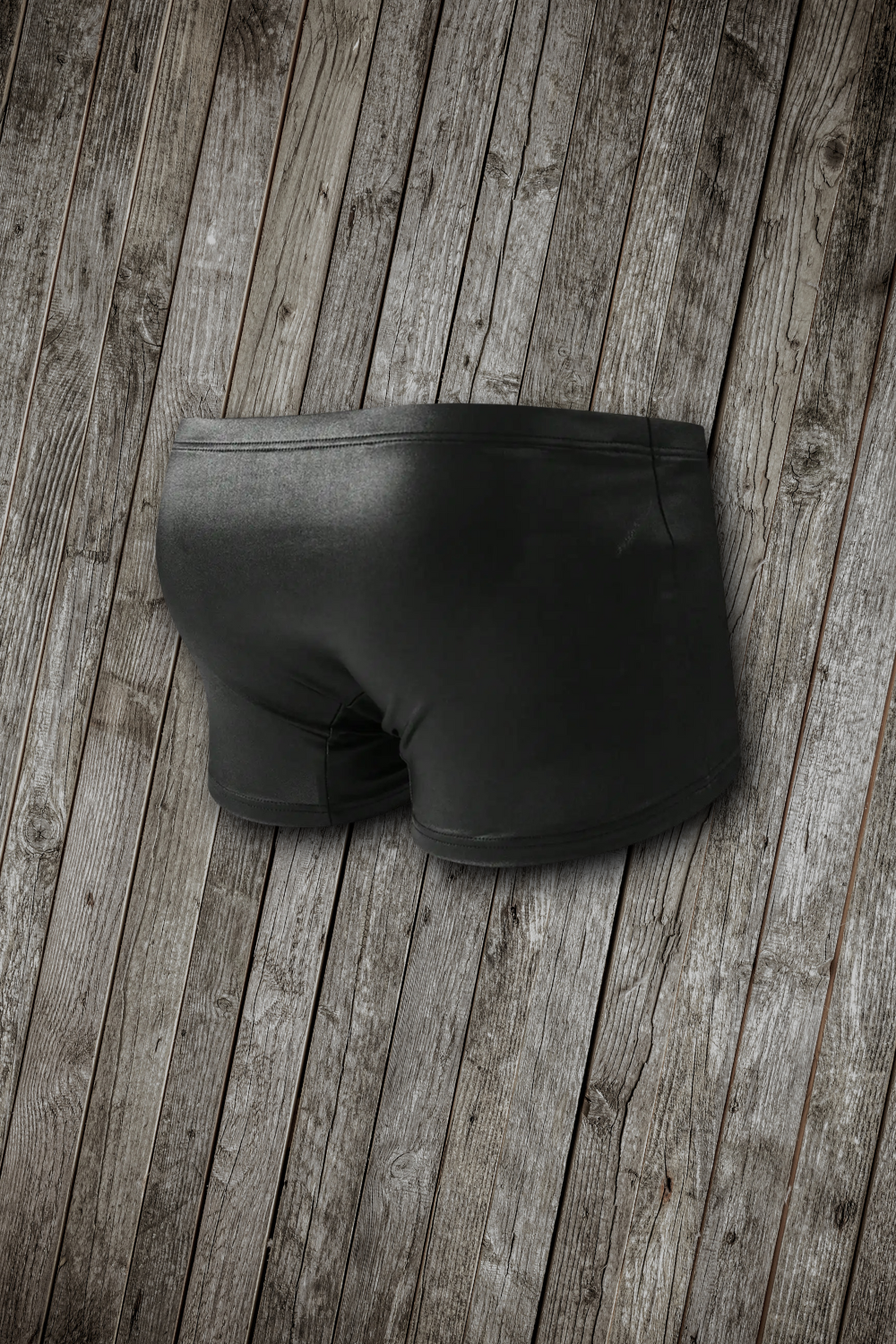 Ted Aquario. Shiny Shorts. Black