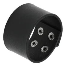 5 cm Wristband of PU Leather with Snap Buttons - NQ3349-YX 1 - www.maskulo.berlin Local City Store