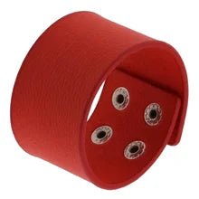 5 cm Wristband of PU Leather with Snap Buttons - NQ3352-YX 1 - www.maskulo.berlin Local City Store