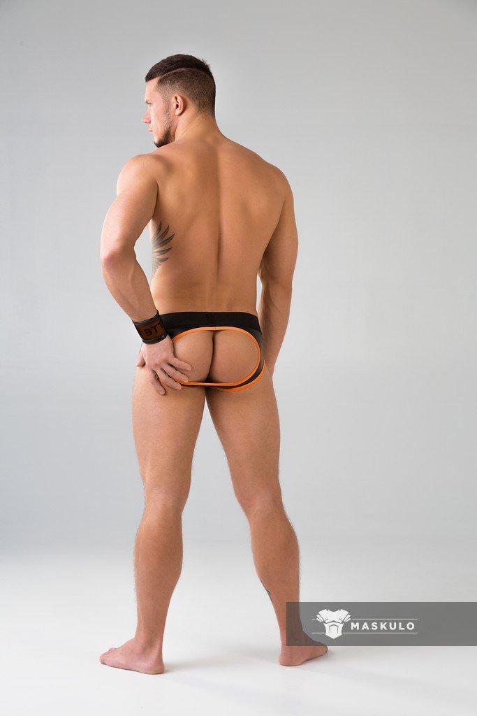 Youngero Classic. Open Rear Briefs. Red