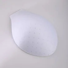 Maskulo NQ4313 White PU Foam 3D Shell Shape Bulge Enhancing Molded Insert for Underwear, lightweight heat pressed sponge, for daily wear, gym, party, travel.