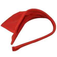 Maskulo NQ4319 Red C String Pouch Invisible Underwear for men, unique shape, made from Nylon/Spandex, ideal for daring daily wear or role-playing.