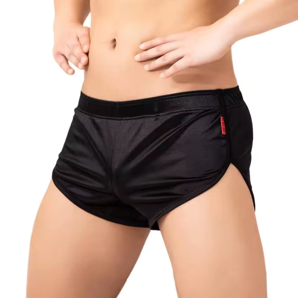 Satin Jogging Style Shorts