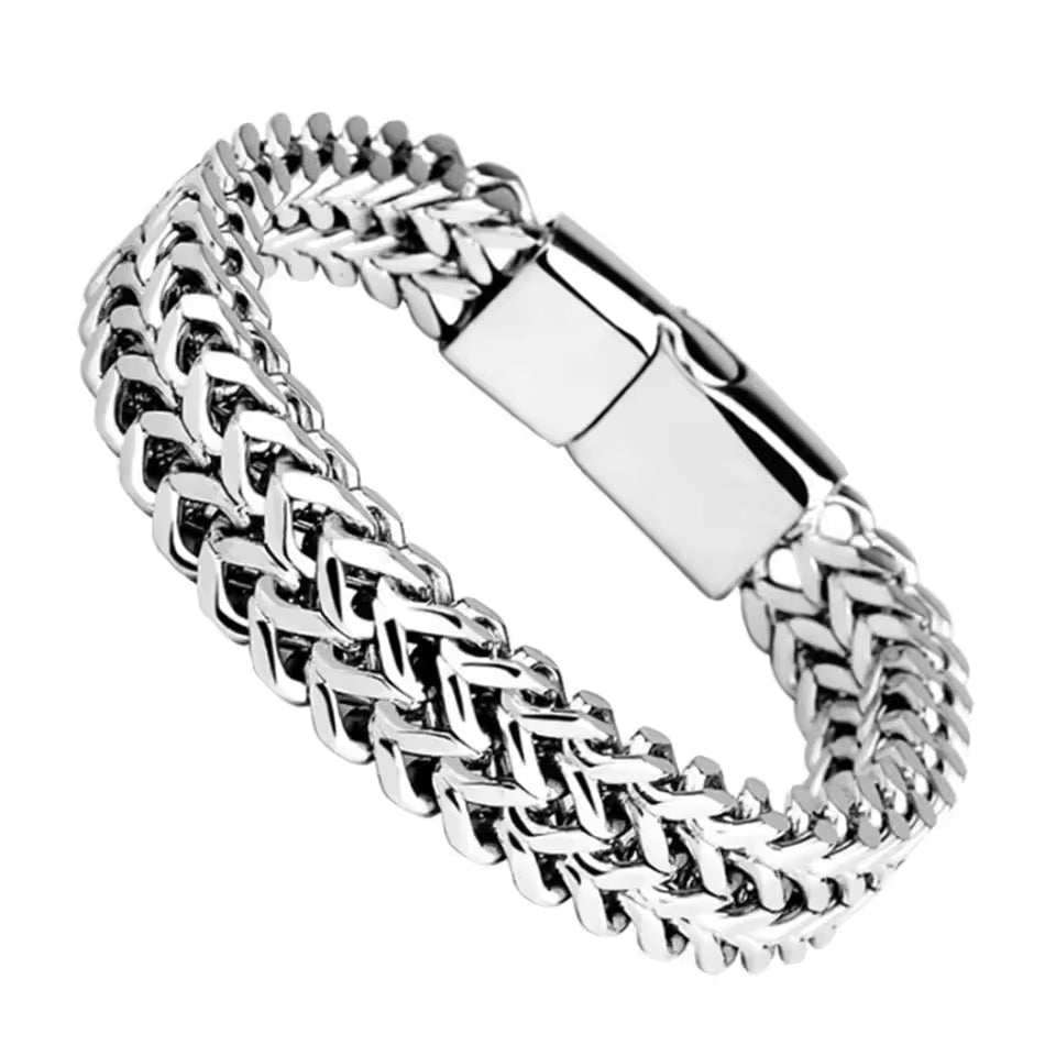Light-Metal Dragon Scale Bracelet