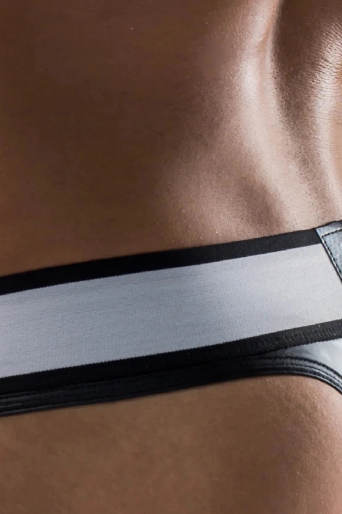 Armored. Men's Thongs. Detachable Codpiece. Black - MTN101 - Y5 - www.maskulo.berlin - Local store