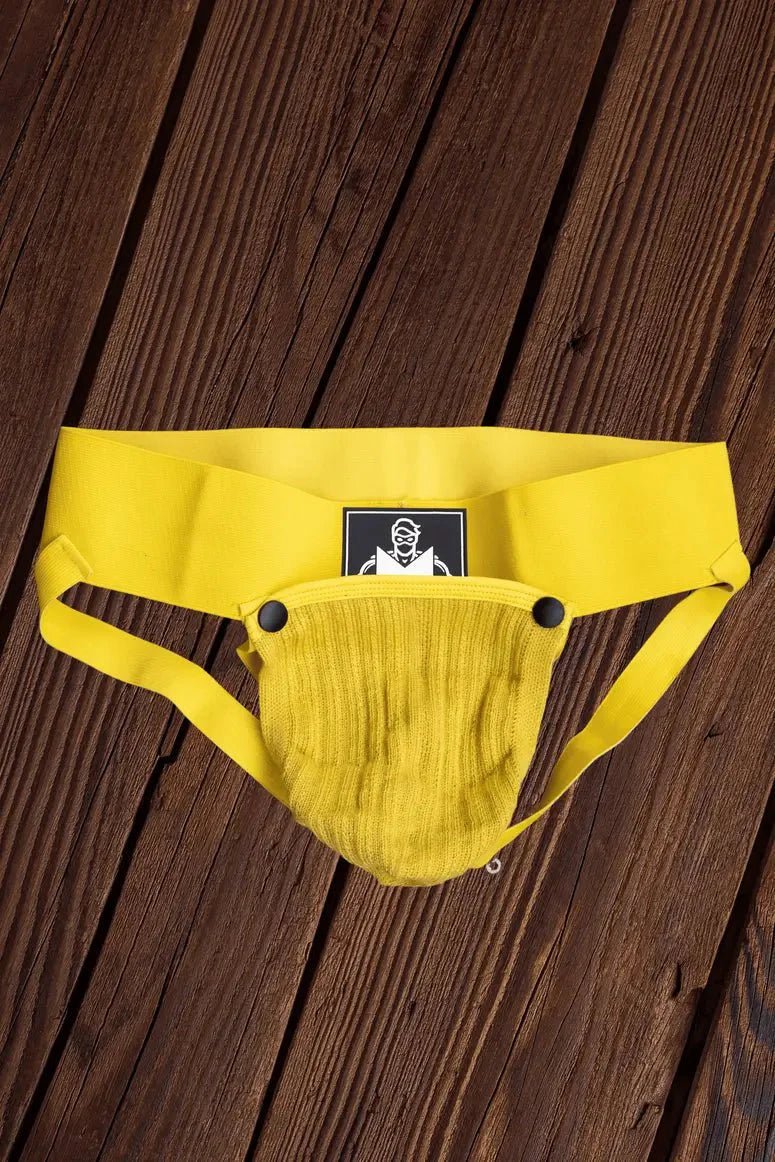 Brad Cyclone. Jockstrap with Removable Pouch. Yellow - MJS202 - Y1 - www.maskulo.berlin - Local store