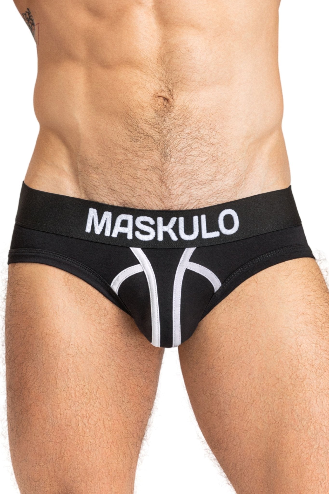 Buffalo Briefs With Bulge-In. Black - MBR139-Y1 - www.maskulo.berlin - Local store