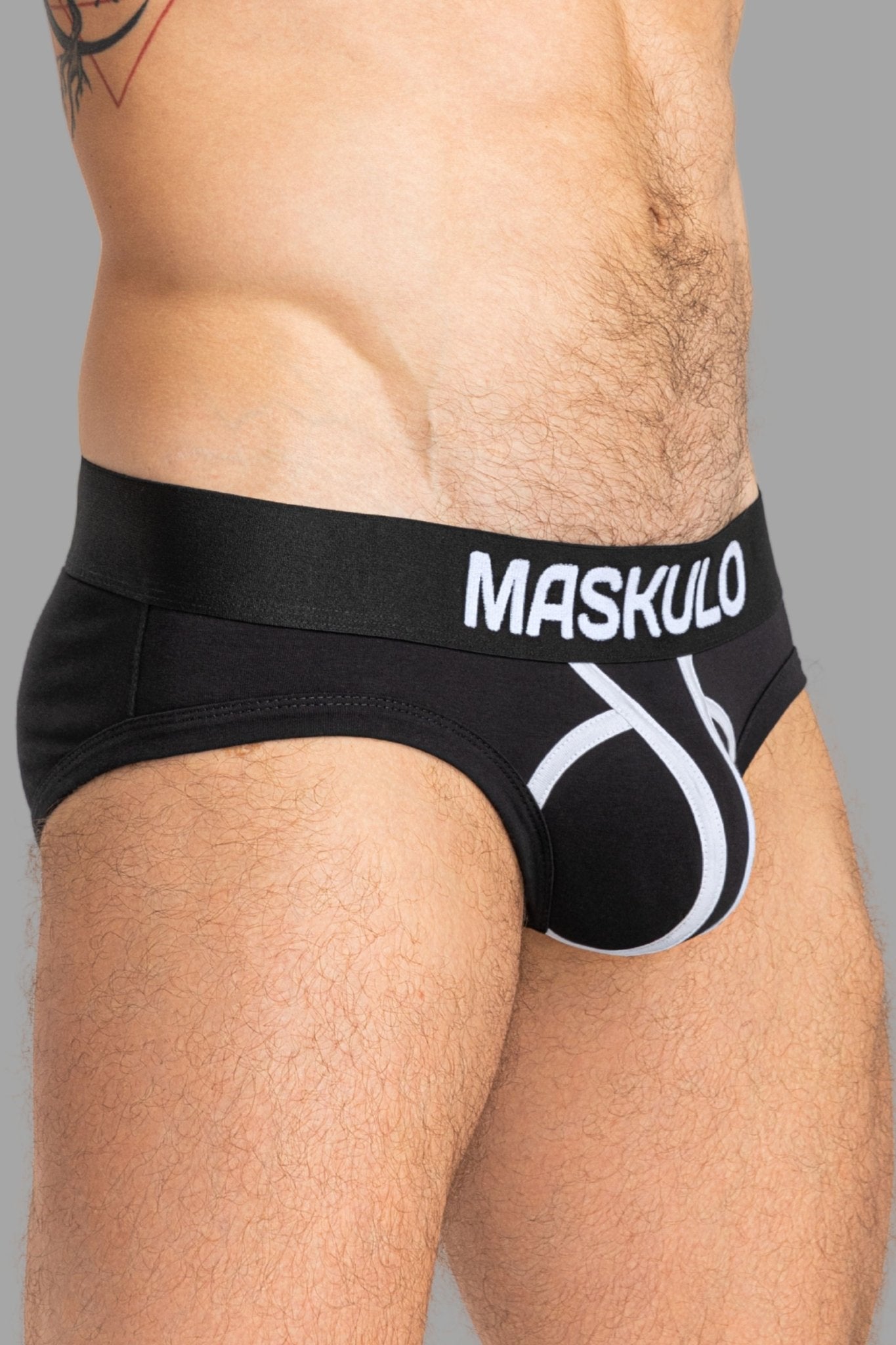 BUFFALO Briefs with BULGE - IN. Black - MBR139 - Y2 - www.maskulo.berlin - Local store