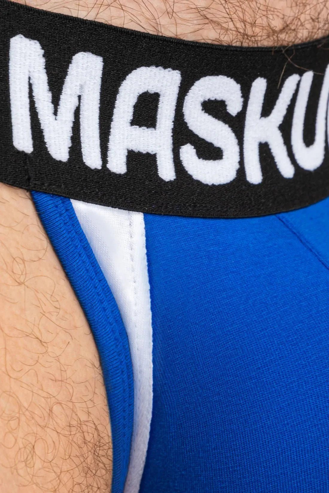 Captain - A Jock O - INSIDE - POUCH. Blue and Black - MJS155 - Y2 - www.maskulo.berlin - Local store