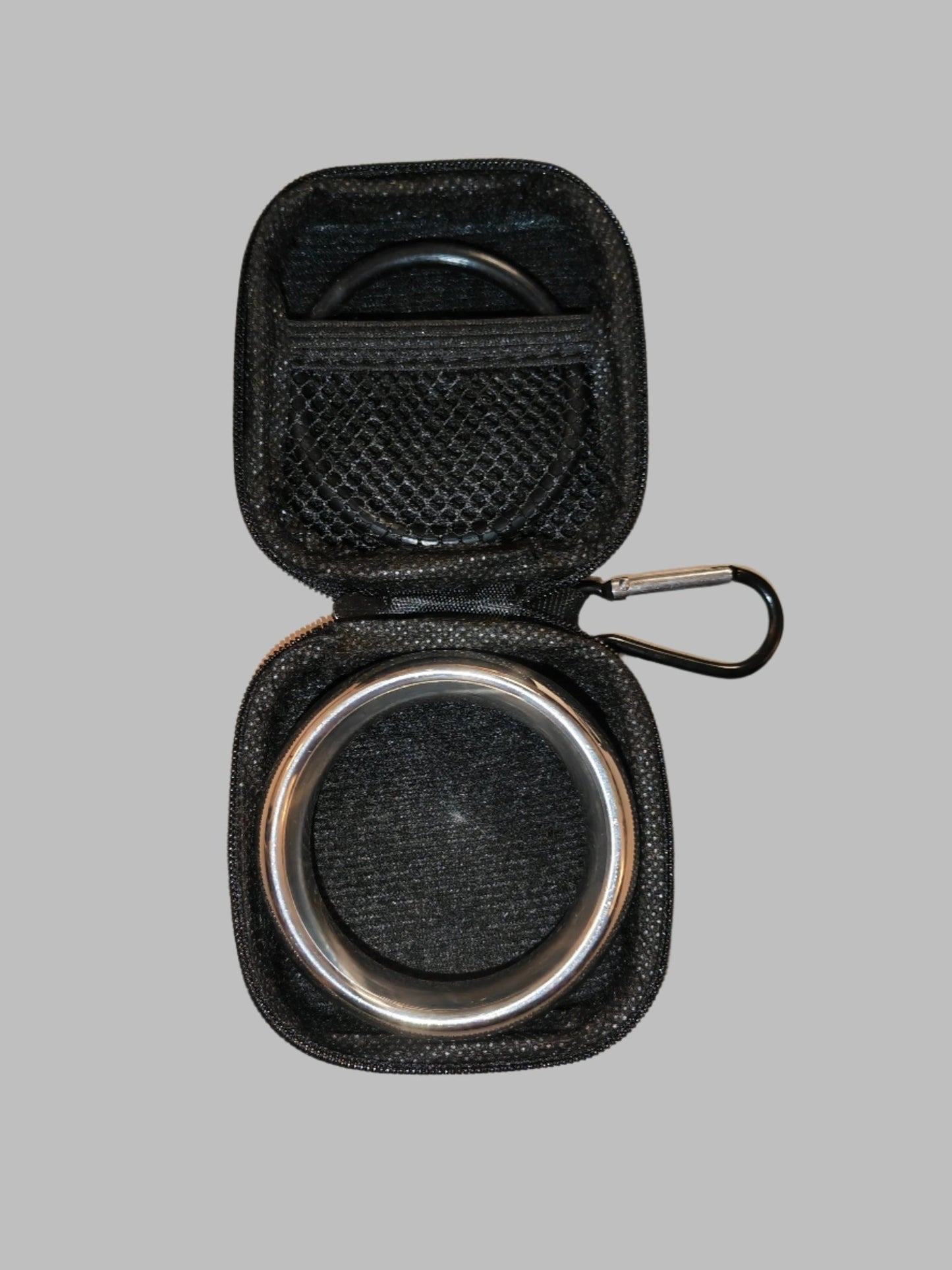 Carabiner case 6 cm. Black - MGC105 - YX - www.maskulo.berlin - Local store