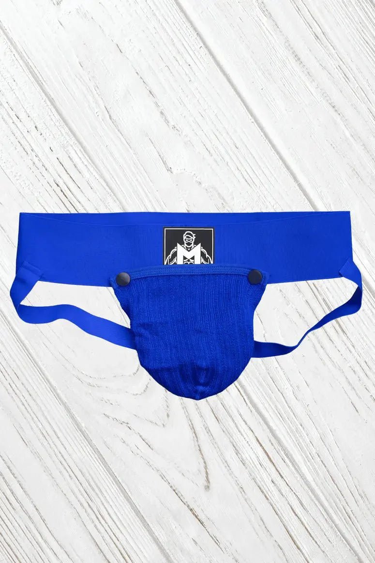 Cork Cyclone. Jockstrap with Removable Pouch. Royal Blue - MJS201 - Y1 - www.maskulo.berlin - Local store