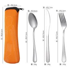 Cutlery set 3 Pcs for a traveller - NGL314-YX 1 - www.maskulo.berlin Local City Store
