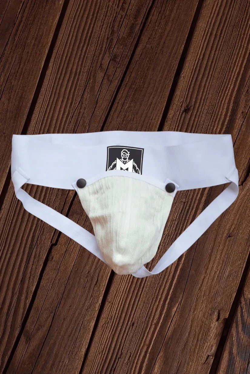 Eugene Cyclone. Jockstrap with Removable Pouch. White - MJS189 - Y1 - www.maskulo.berlin - Local store