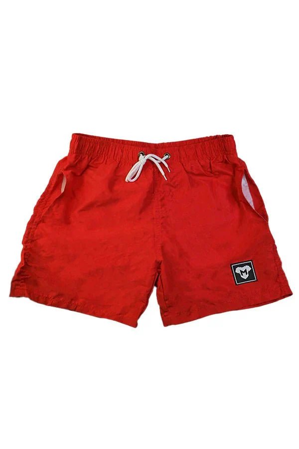 Flynn Cyclone Soft - Touch Nylon Shorts. Red - MSH240 - Y1 - www.maskulo.berlin - Local store