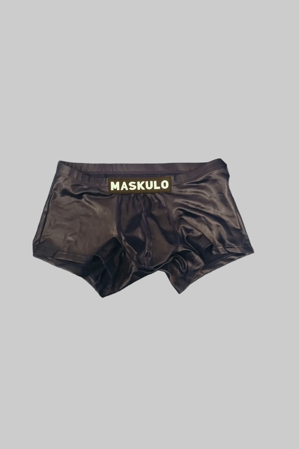 Grant Flash Shiny Trunk Shorts. Black &pn - MTR171-Y1 - www.maskulo.berlin - Local store