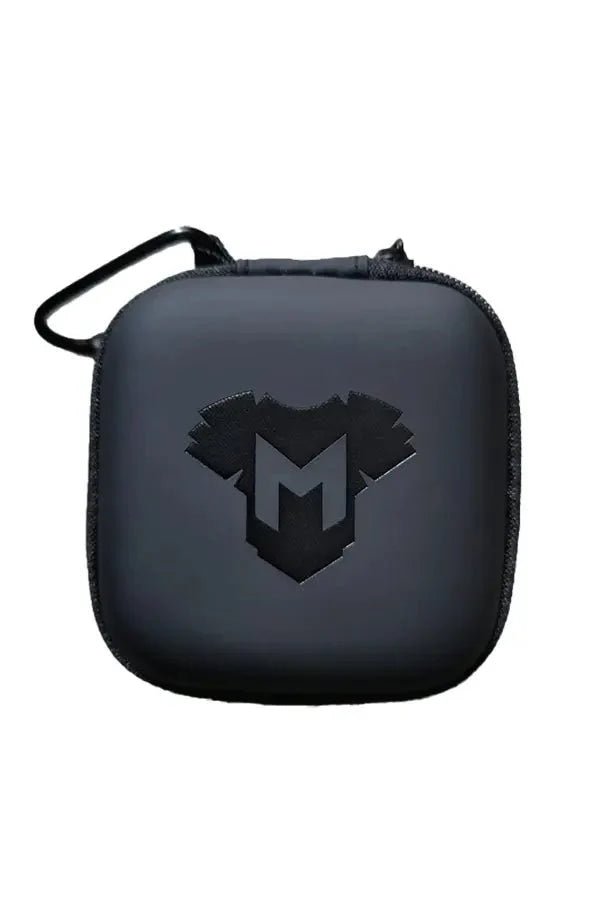 Jax Wanderlust. Mini Zip - Case with Carabiner. Black - MCS101 - YX - www.maskulo.berlin - Local store