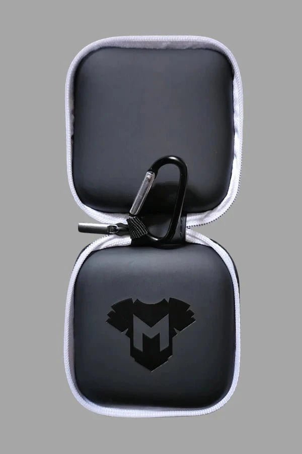 Jax Wanderlust. Mini Zip - Case with Carabiner. Black + White - MCS102 - YX - www.maskulo.berlin - Local store