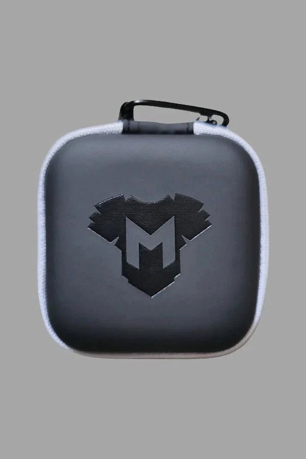 Jax Wanderlust. Mini Zip - Case with Carabiner. Black + White - MCS102 - YX - www.maskulo.berlin - Local store