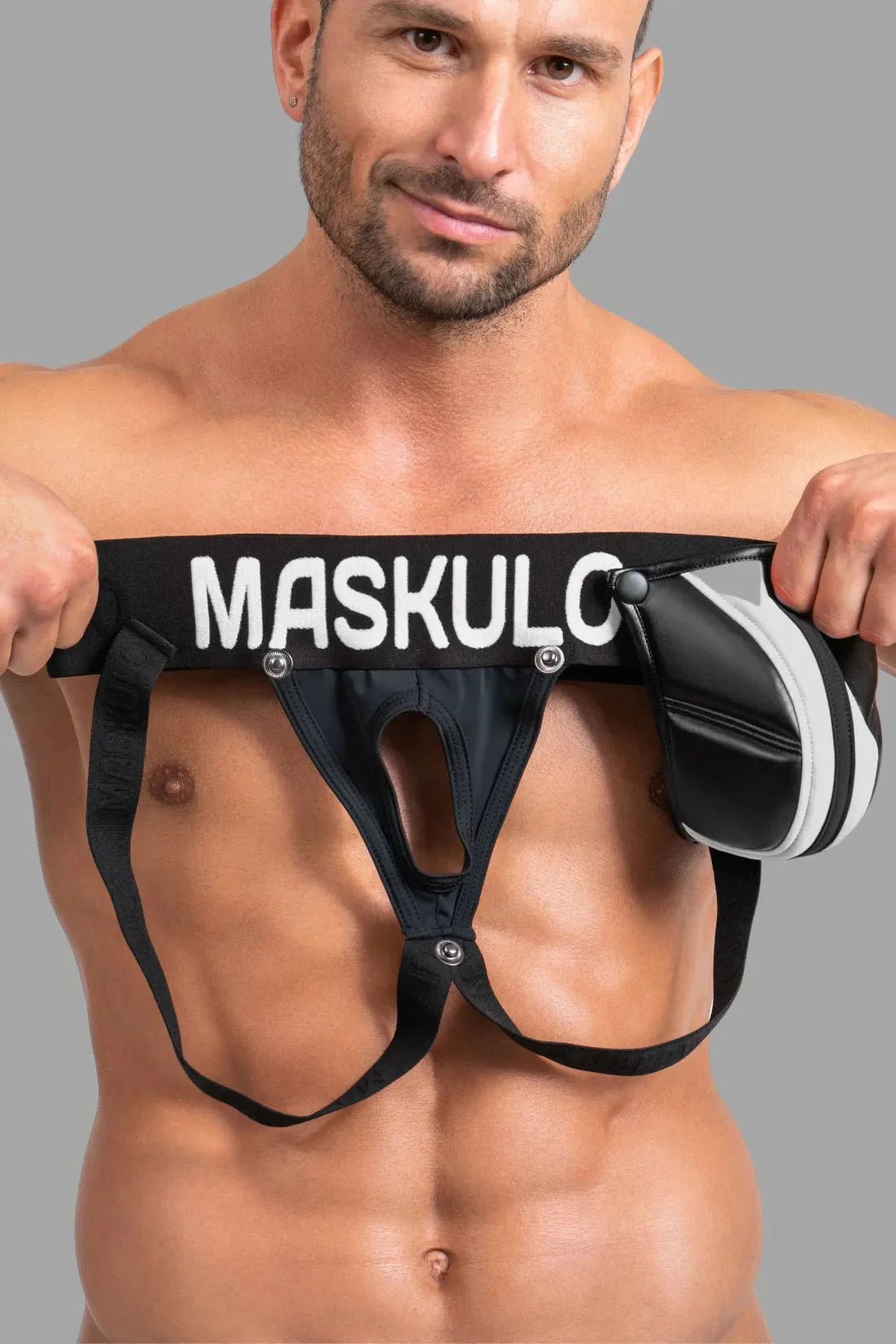 Jock 'Big Bulge'. Black and White - MJS145 - Y5 - www.maskulo.berlin - Local store