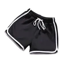 Jogging Style Shorts With White Contour Stripe - NSH335-Y1 1 - www.maskulo.berlin Local City Store