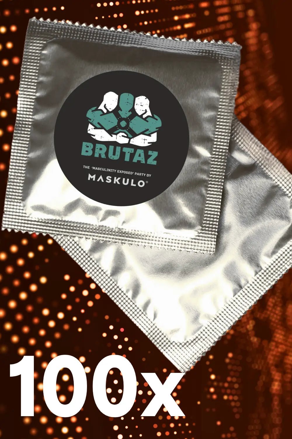 Maskulo Brutaz Condoms. 100 pcs - www.maskulo.berlin - Local store