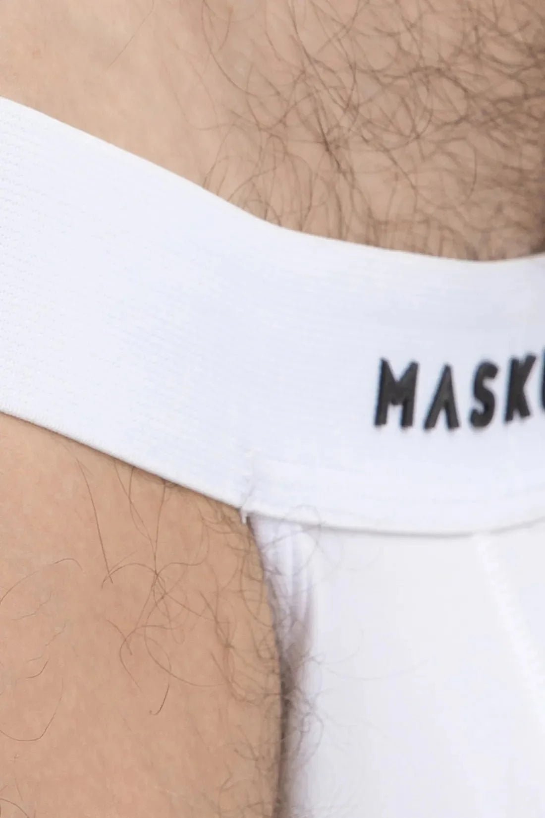 Microfiber Jock. White - MJS107 - Y4 - www.maskulo.berlin - Local store