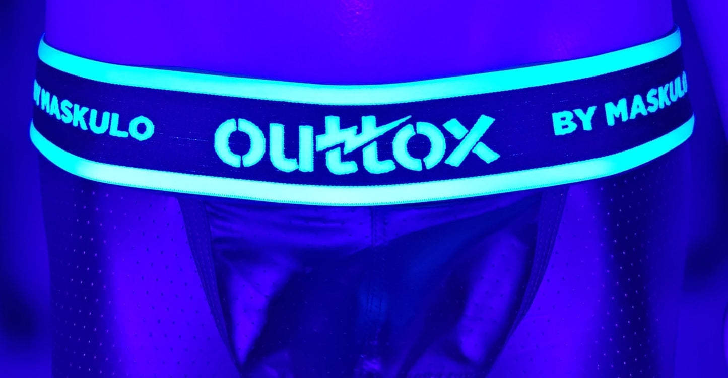 Outtox by Maskulo. Open Rear Shorts with Snap Codpiece. Black - XSH120 - Y1 - www.maskulo.berlin - Local store