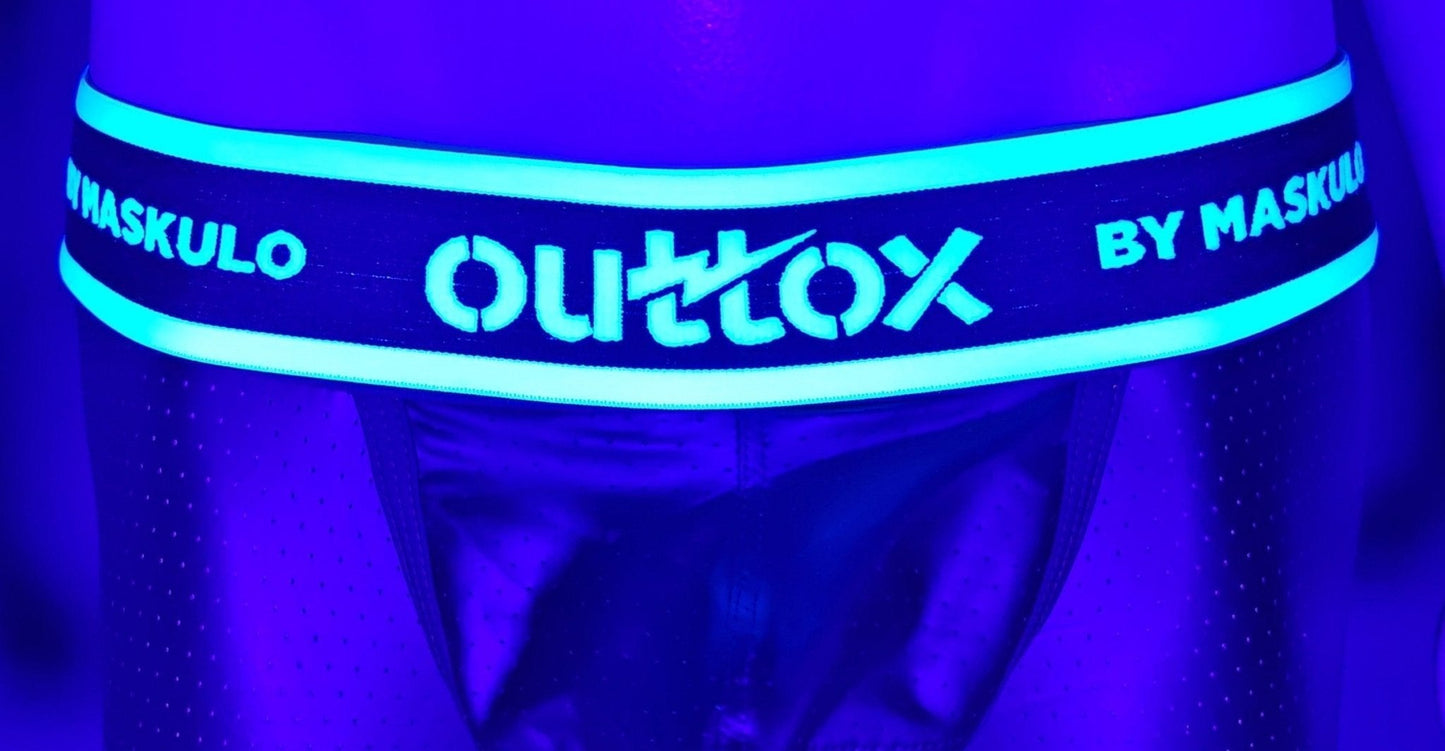 Outtox by Maskulo. Wrapped Rear Trunk Shorts. Codpiece. Black - XTR117 - Y1 - www.maskulo.berlin - Local store