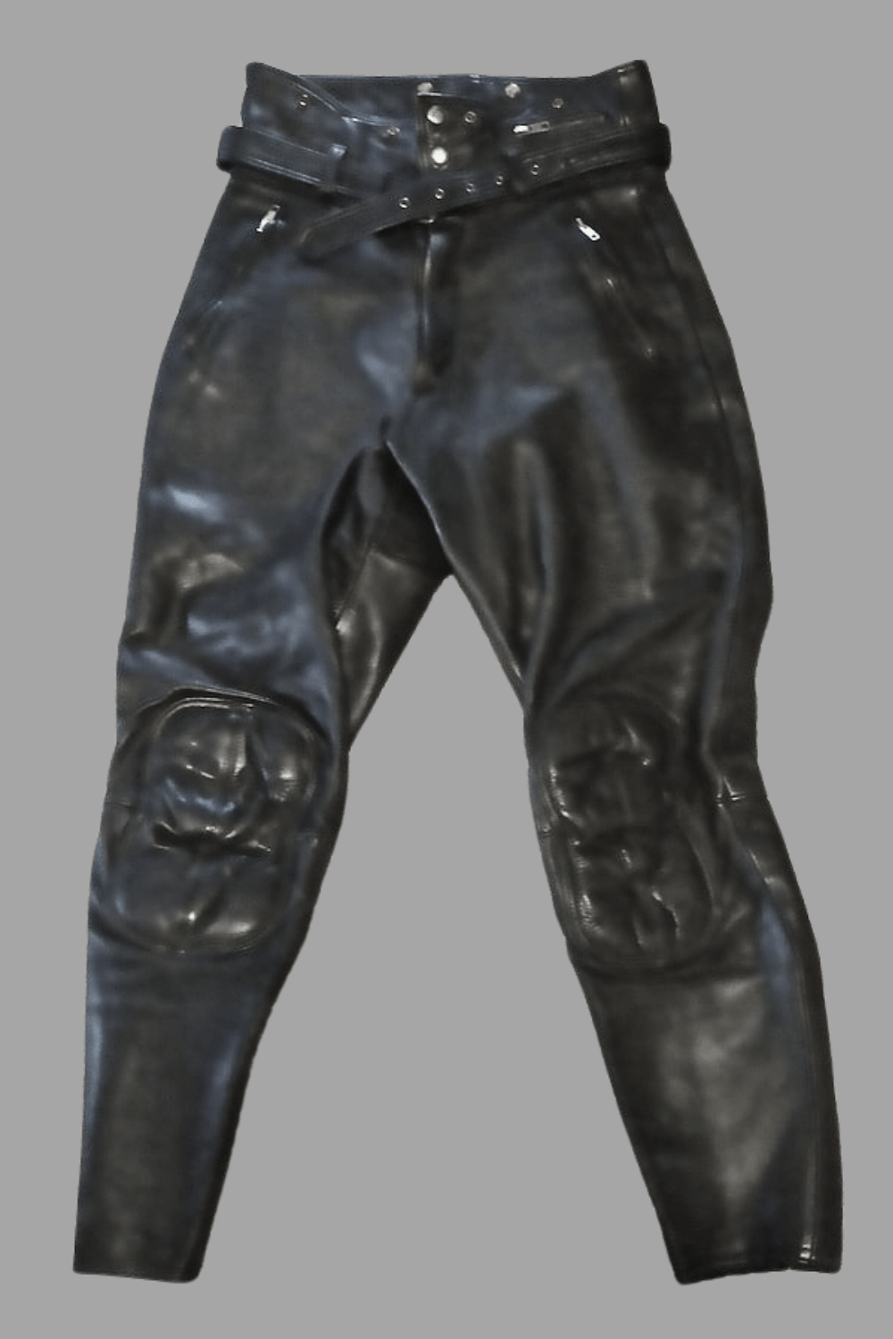 Polo 54. Used biker leather pants. Black - MBGS0036 - www.maskulo.berlin - Local store