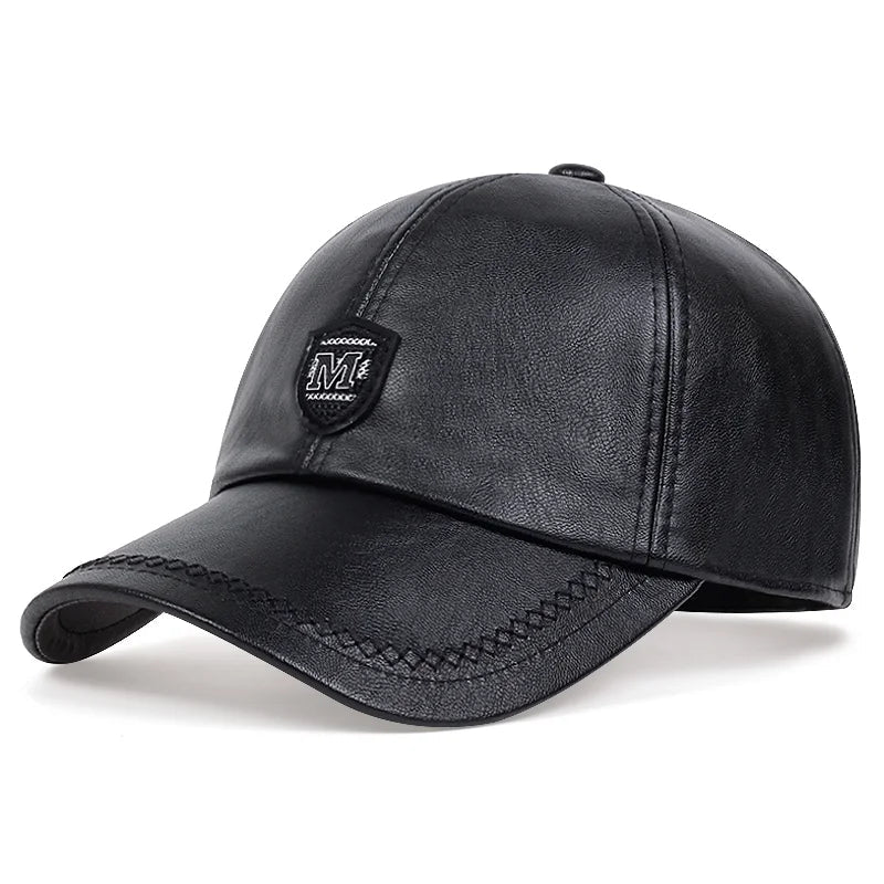 PU Baseball Cap with Logo - NQ1511-YX - www.maskulo.berlin - Local store