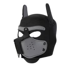 Puppy Mask Hood of Neoprene for Role-Playing - NQ1419-Y2 1 - www.maskulo.berlin Local City Store