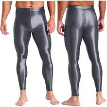 Silky and Glossy Leggings - NLG315-Y1 1 - www.maskulo.berlin Local City Store