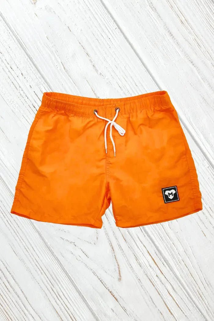 Thorin Cyclone Soft - Touch Nylon Shorts. Orange Neon - MSH245 - Y2 - www.maskulo.berlin - Local store