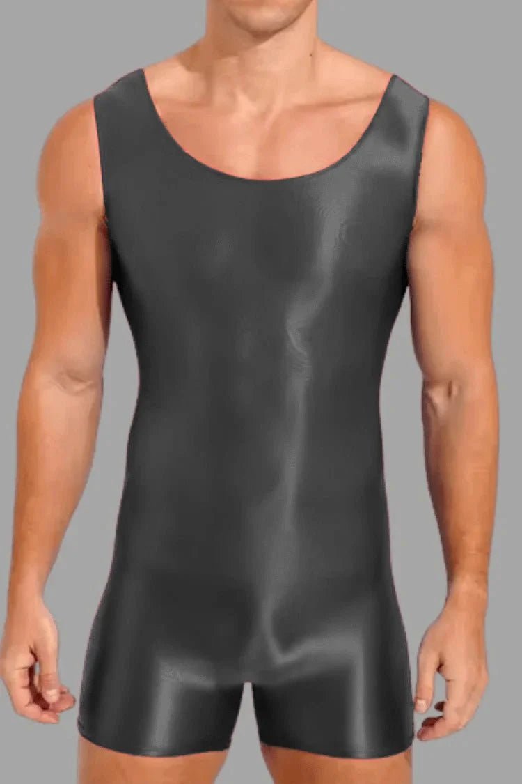 Urbo Ironsilk Tight Wrestling Singlet. Black - MWS158 - Y3 - www.maskulo.berlin - Local store