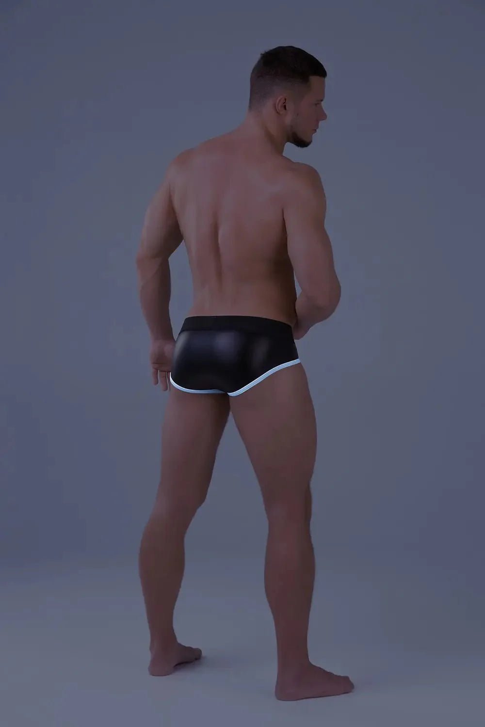 Youngero Classic. Regular Rear Briefs. White Neon - MBR159-Y1 6 - www.maskulo.berlin Local City Store
