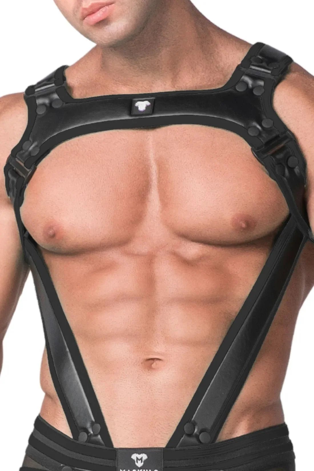 Youngero. Men's Body Harness. Black - MHR105 - Y5 - www.maskulo.berlin - Local store
