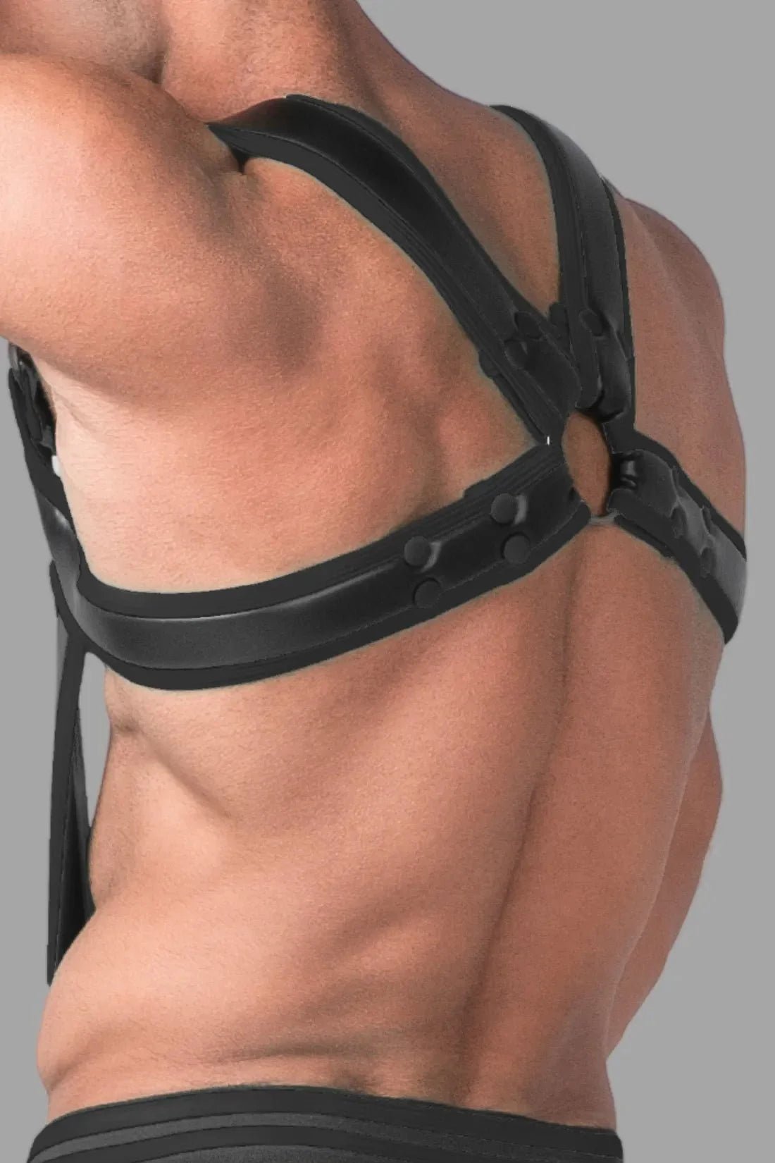 Youngero. Men's Body Harness. Black - MHR105 - Y5 - www.maskulo.berlin - Local store