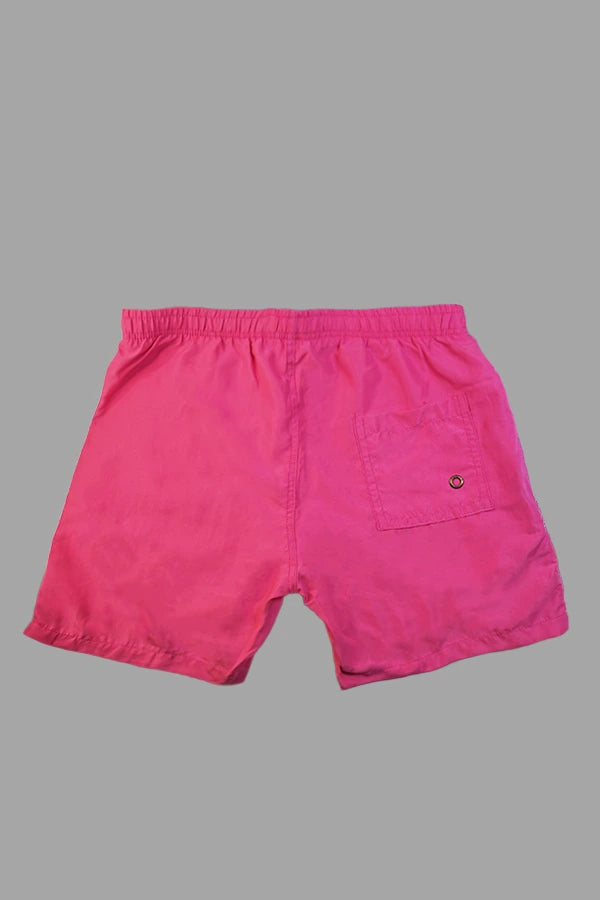 Sable Cyclone Soft-Touch Nylon Shorts. Rose Red