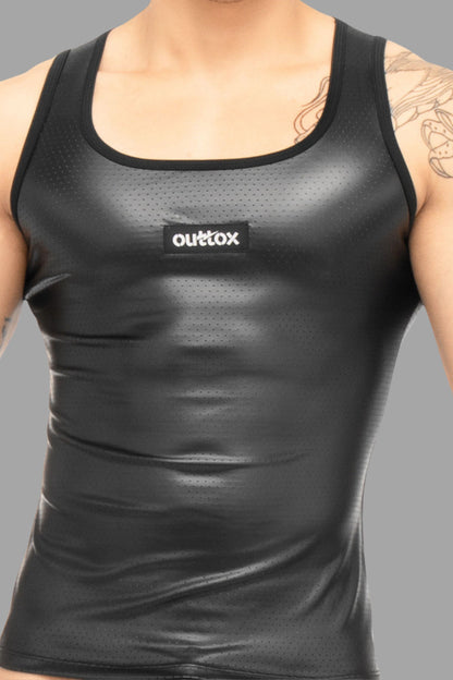 Outtox. Tank Top. Black