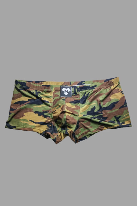 Hue Sleek trunk shorts, silky Camouflage