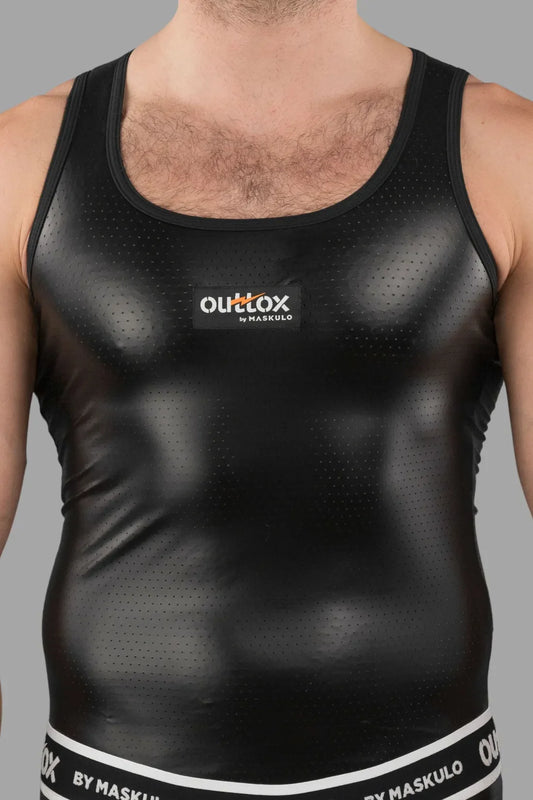 Outtox. Muskelshirt. Schwarz