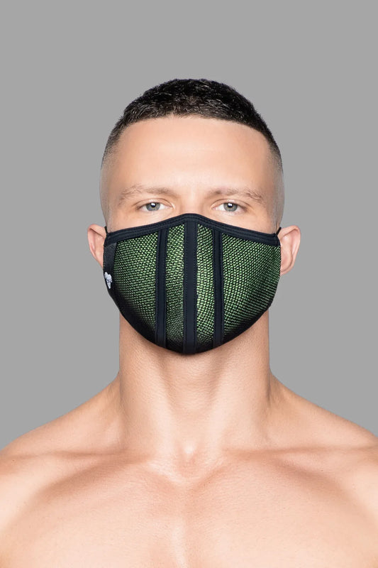 Life 3D Mask. Green+Black