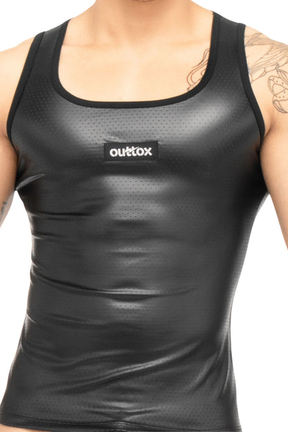 Outtox. Tank Top. Black