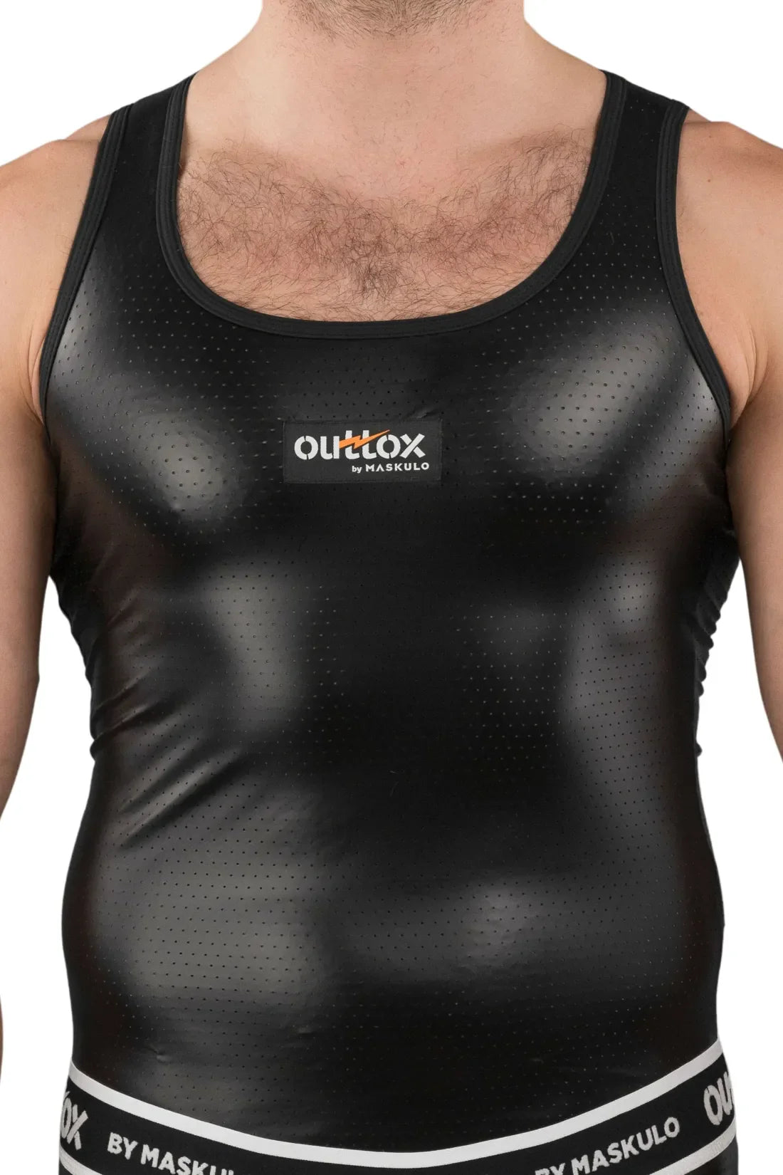 Outtox. Muskelshirt. Schwarz