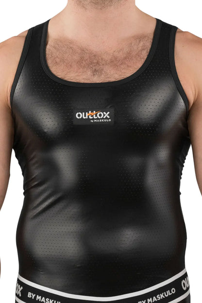 Outtox. Muskelshirt. Schwarz