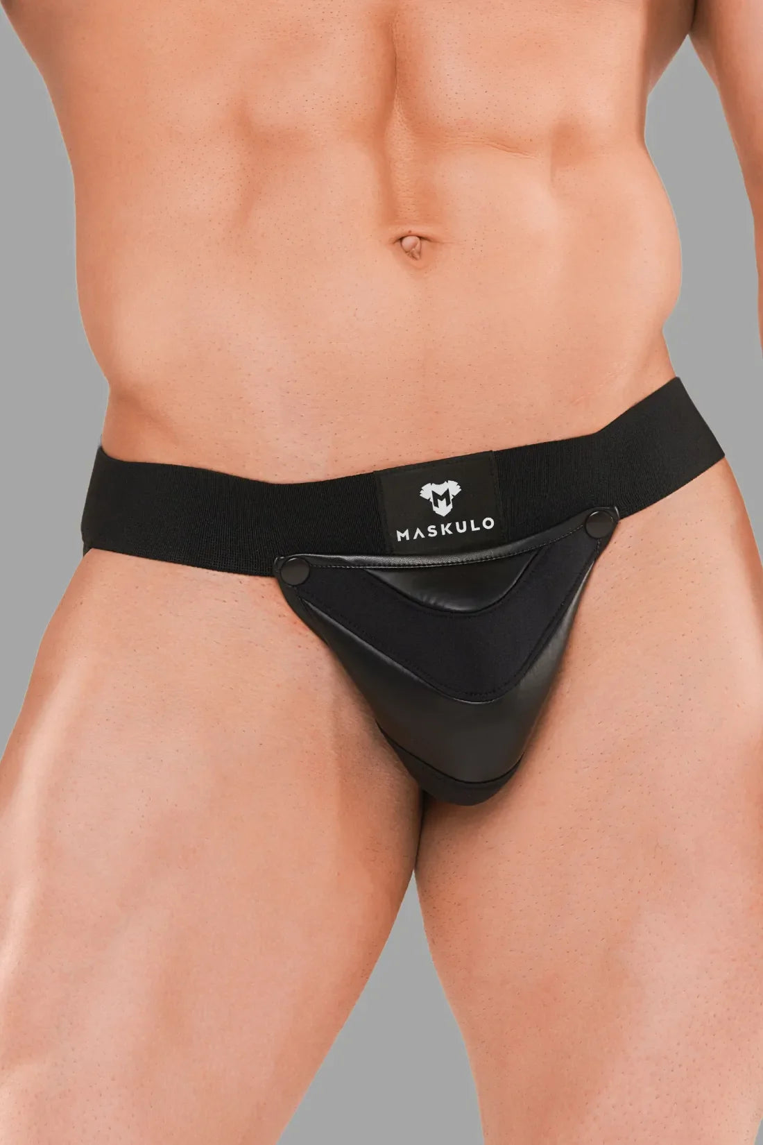 Armored Next. Men's Jock. Black