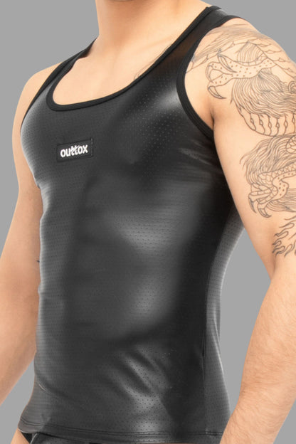 Outtox. Tank Top. Black