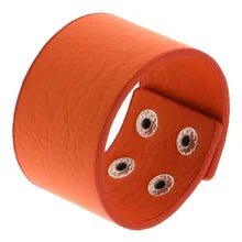 5 cm Wristband of PU Leather with Snap Buttons - NQ3350-YX 1 - www.maskulo.berlin Local City Store