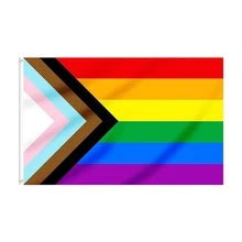 60x95 Mid-sized New LGBT Pride Flag of Inclusivity and Diversity design - NSV102-YX 1 - www.maskulo.berlin Local City Store