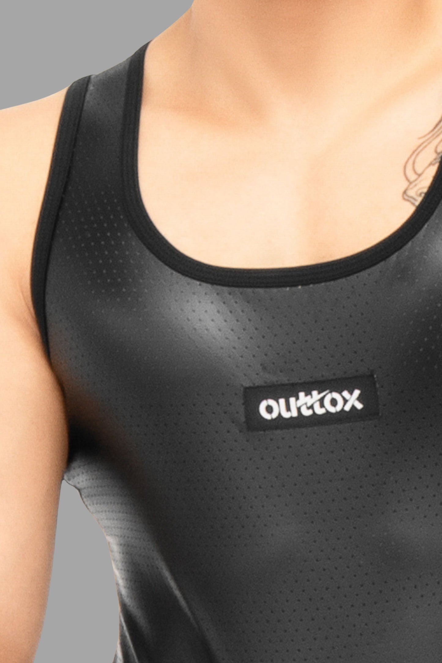 Outtox. Tank Top. Black